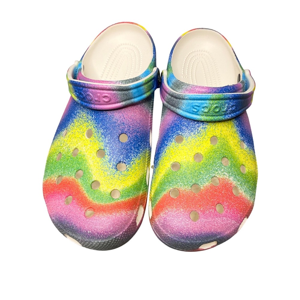 Crocs Multi Color Spray Dye